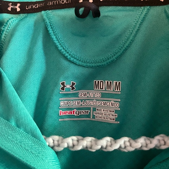 Underarmour Quarter Zip Teal - Picture 4 of 4